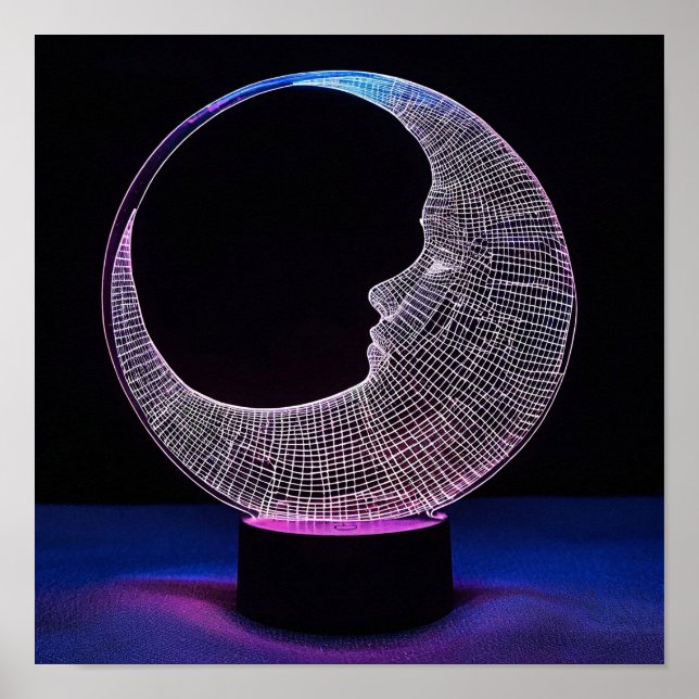 3d måne poster (Framsidan)