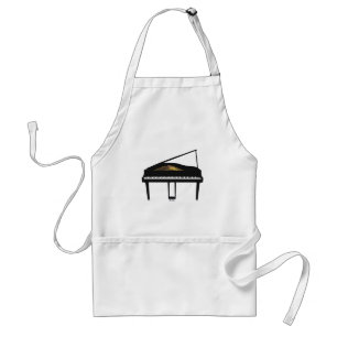3D-modell:Black Grand Piano: Förkläde