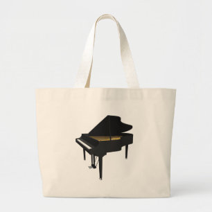 3D-modell:Black Grand Piano: Jumbo Tygkasse