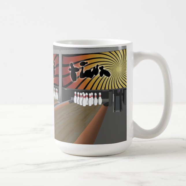 3D modellerar: Bowlingbana: Kaffemugg (Höger)