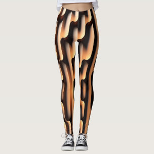 3D Modern Mönster Leggings