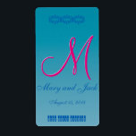 3d Monogram Blue Vatten Fraktsedel<br><div class="desc">3d Monogram Blue Vatten</div>