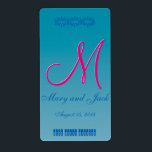 3d Monogram Blue Vatten Fraktsedel<br><div class="desc">3d Monogram Blue Vatten</div>