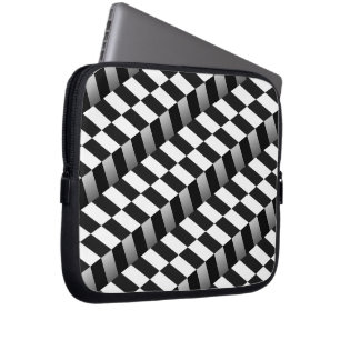 3D-mönsterkonst laptopsleeve Laptop Fodral