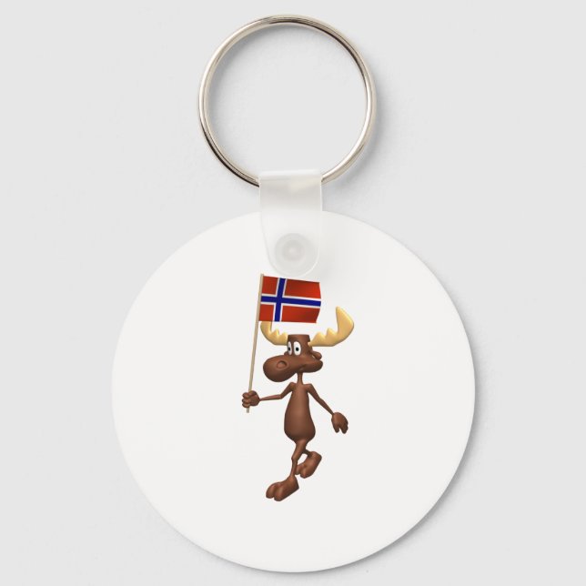 3D-Norge Nyckelring (Framsida)