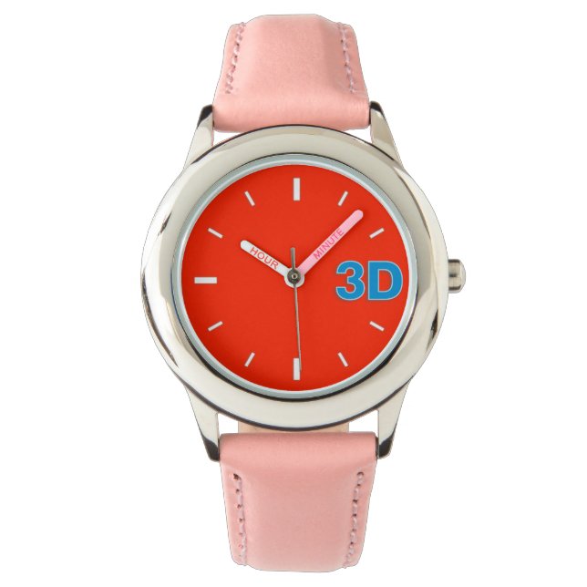 3D O'Clock 2. Armbandsur (Framsida)