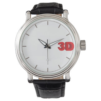 3D O'Clock. Armbandsur
