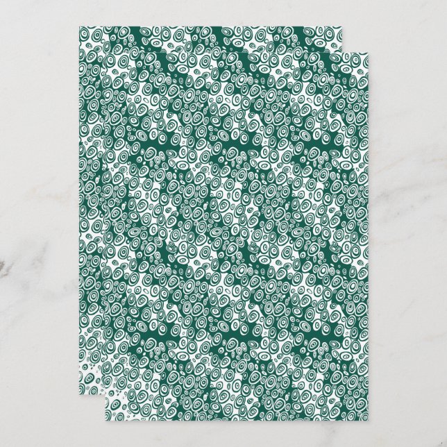 3D Optical Illusion – Geometric Abstract Art Poste Spara Datumet (Fram/baksida)