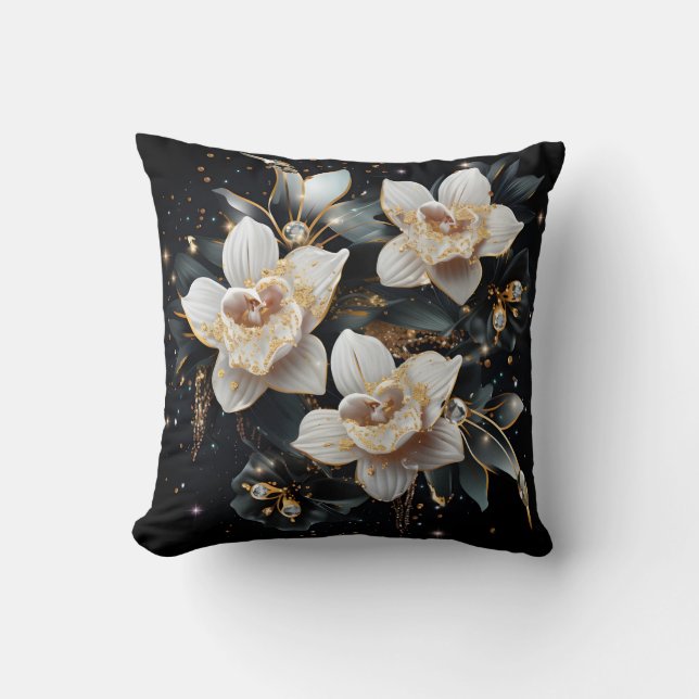 3D orchid pillow Kudde (Framsida)