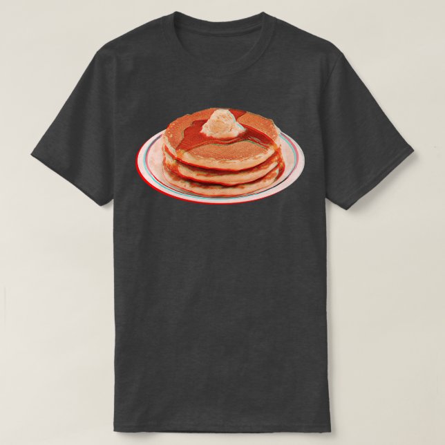3D Pancakes T Shirt (Design framsida)