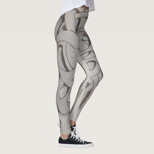 3D-papper Leggings (Höger)