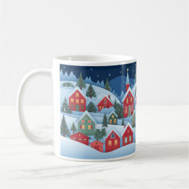 3D-pappersklippt julby Kaffemugg