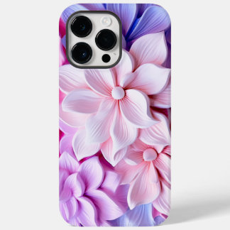 3D Pastel Flower Mönster