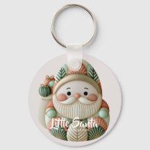 3D Pastell Söt Liten Tomte