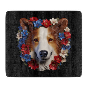 3D Patriotic Shetland Sheepdog