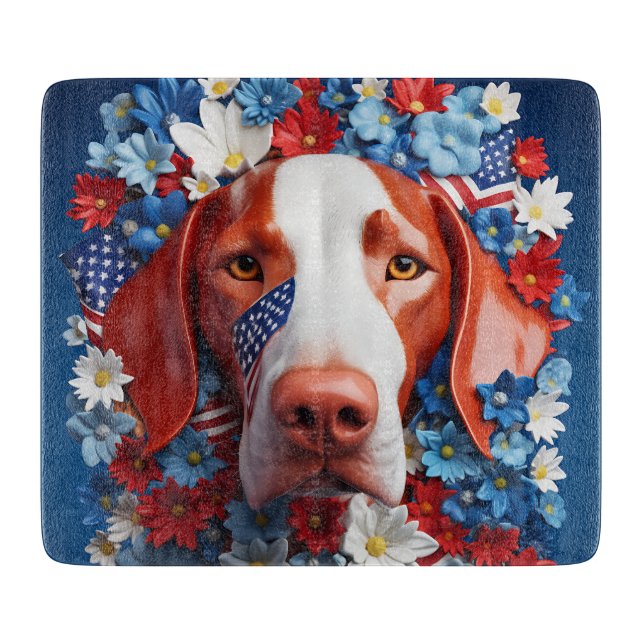 3D Patriotic Vizsla (Framsidan)