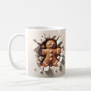 3D-Pepparkaksgubbe Kaffemugg