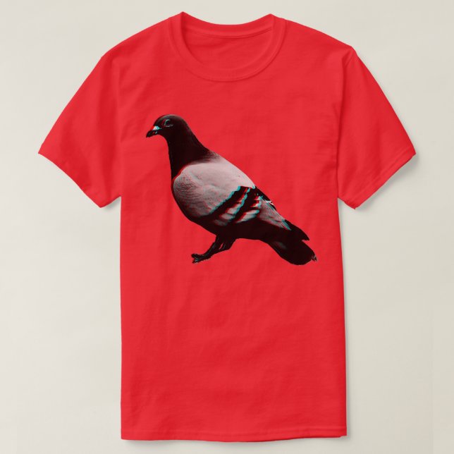 3D Pigeon T Shirt (Design framsida)