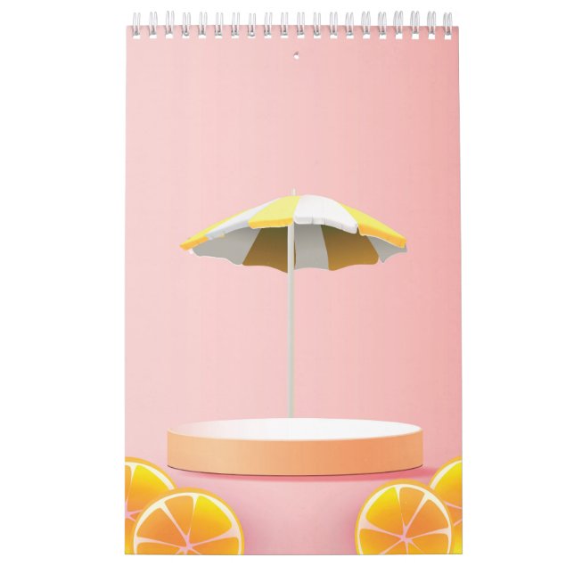 3d-podium kalender (Omslag)