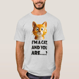 3D Porcelain Cat T Shirt