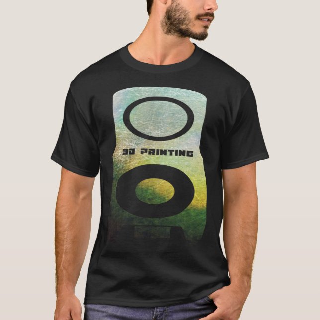 3D Printer hot end artwork  1 T Shirt (Framsida)