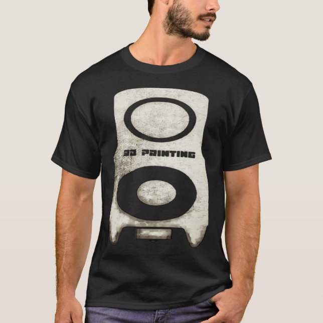 3D Printer hot end artwork  2 T Shirt (Framsida)