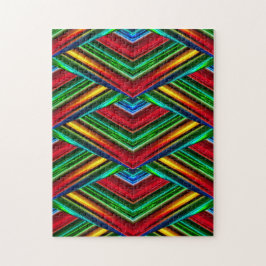 3D-regnbågsdiamanter | Färgperspektiv Pussel