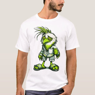 3D Retro Vintage Rundhalsad Tröja - Klassisk Casua