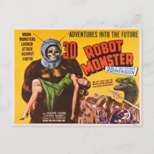 3D ROBOT MONSTER VYKORT