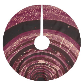 3D-rymd, sci-fi-bakgrund. Julgransmatta Borstad Polyester