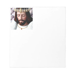 3D Se AI Kung i Universe Jesus Anteckningsblock