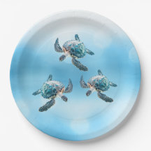 3D Sea Turtles Ocean Themme