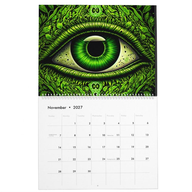 3D-serie Kalender (Nov 2027)