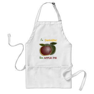 3D Shiny Apples Apron Förkläde
