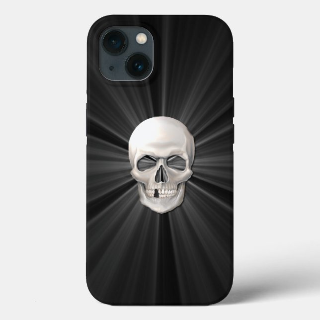 3D Skalle Lysande (Baksida)