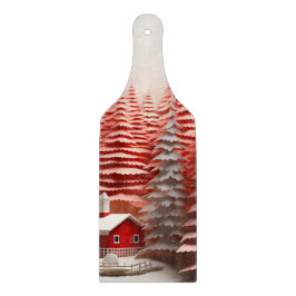 3D Skandinaviskt vinterlandskap