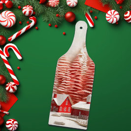 3D Skandinaviskt vinterlandskap