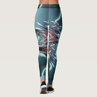 3D Skriv ut modern konst Leggings