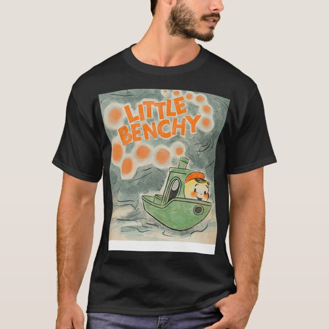 3d Skriva ut Little Benchy av Little Bad Wren T Shirt (Framsida)
