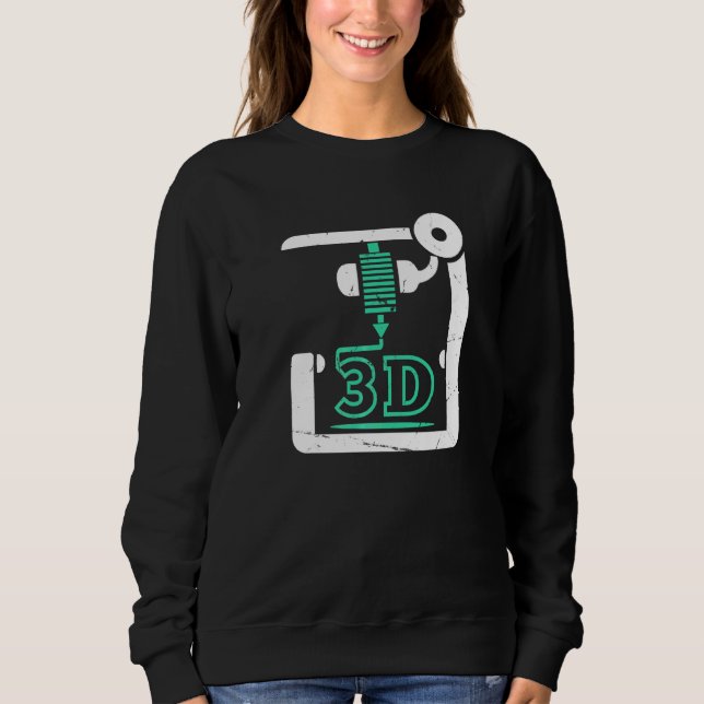 3d-skrivare Cnc G-kod 3d-skrivare T Shirt (Framsida)