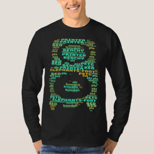 3D-skrivare het ände ordmoln 1 T Shirt