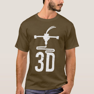 3D-skrivarens munstycksdesign Coola 3D-utskrift, u T Shirt