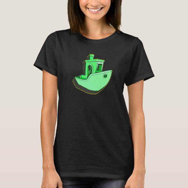 3D-skrivarprestandakalibrering för 3D-skrivare 1 T Shirt (Framsida)