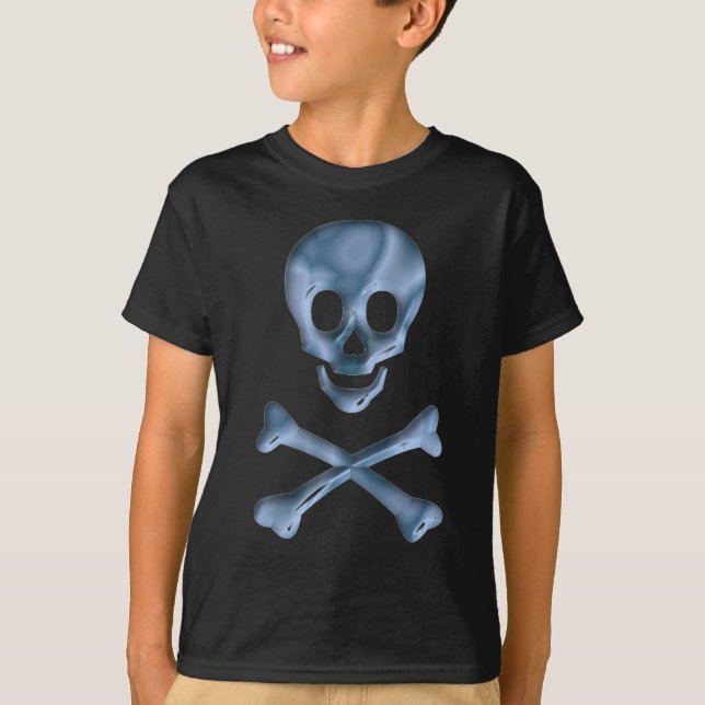 3D-SKULL TEE SHIRT (Framsida)