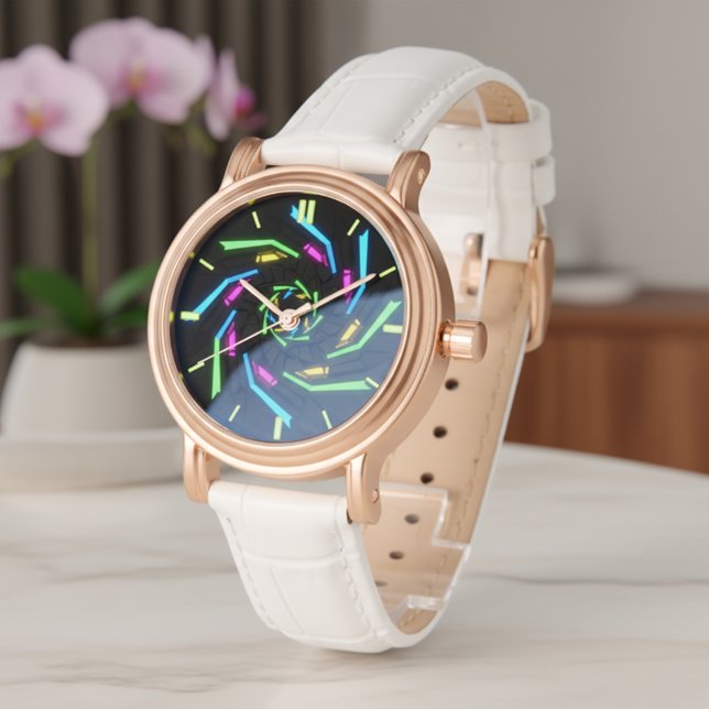 3D Smaragdklocka urtavla Armbandsur (Skapare uppladdad)
