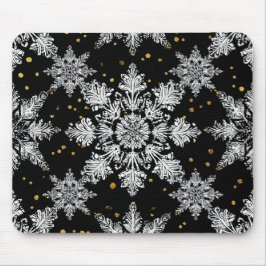 3d snöflingor musmatta