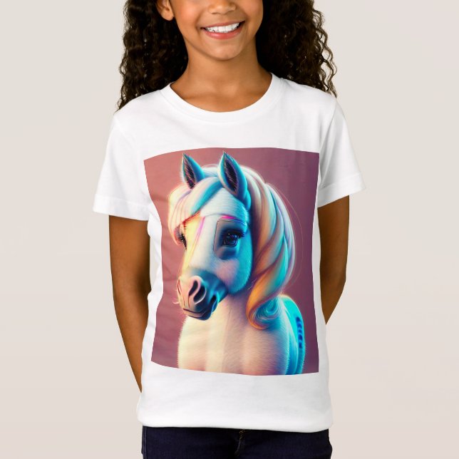 3D Spirit Pony 3 T Shirt (Framsida)