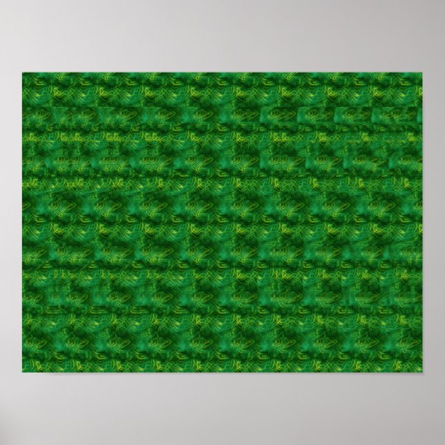 3D Stereogram Dolt lugn Affisch (Framsidan)