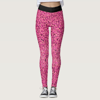 3d Stunning Sports Mönster i vacker rosa-skuggning Leggings