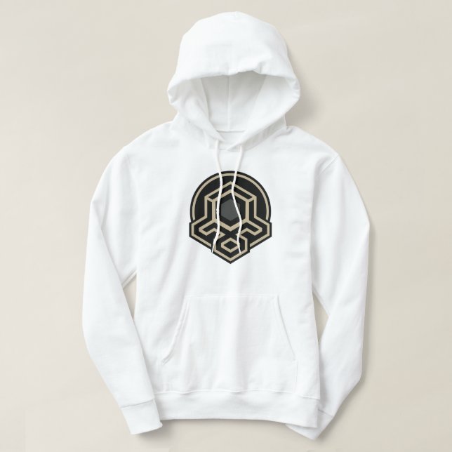 3D Symmetrical Advanced Art Hooded Sweatshirt (Design framsida)